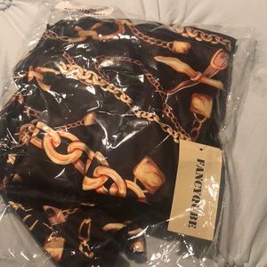 Black romper size large